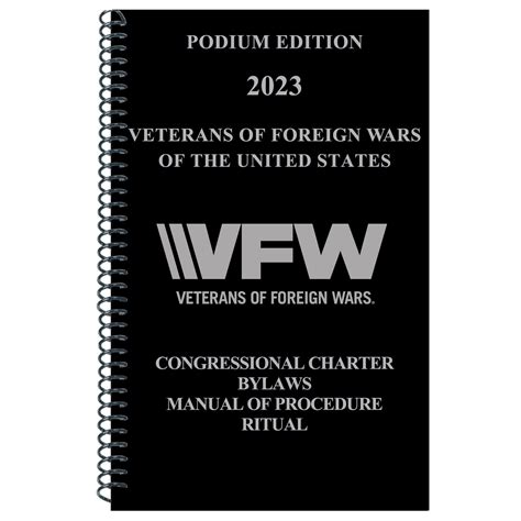 The podium edition of the Congressional Charter, <b>Bylaws</b>, <b>Manual</b> <b>of</b> <b>Procedure</b> <b>and</b> Ritual, which reflect the amendments adopted by the 119th National Convention, effective August 24, 2018, are in. . Vfw auxiliary bylaws and manual of procedure